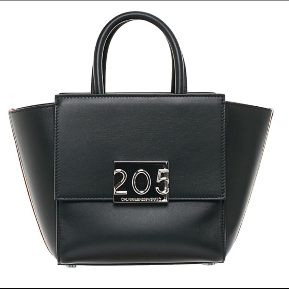 New Calvin Klein Mini Bonnie Top Handle Bag
